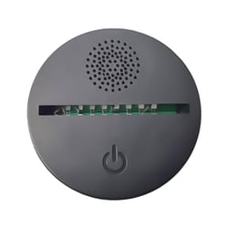 Enceinte Bluetooth 3D Lumineuse Tactile Haut-Parleur LED Veilleuse USB Noir 2 YONIS