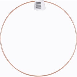 Graine Créative - Armature abat-jour cercle cuivré Diamètre 25 cm