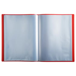 Protège-documents en polypropylène souple OPAK 200 vues - A4 - Rouge - x 8 - Exacompta