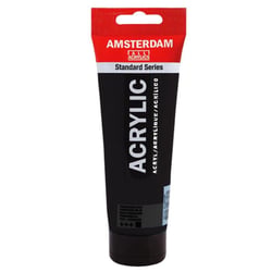 Peinture Acrylique en tube - Noir oxyde - 735 - Amsterdam - 250ml