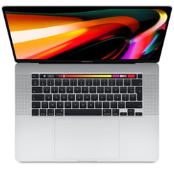 MacBook Pro Touch Bar 16" 2019 Core i9 2,3 Ghz 32 Go 1 To SSD Argent