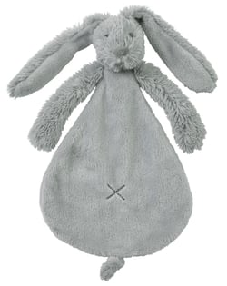 Doudou Lapin Richie gris clair 25 cm - Happy Horse