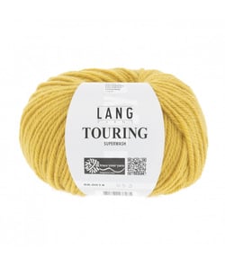 Pelote de laine à tricoter TOURING - Lang Yarns 14 Jaune