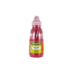 Flacon de peinture à l'eau pailletée Cléopâtre 250ml rouge