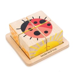 Puzzle 4 cubes - Tender Leaf Toys