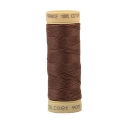 Bobine fil coton 90m fabriqué en France - Tabac C81