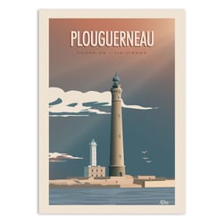 Affiche 30x40 cm - Plouguerneau - Turo