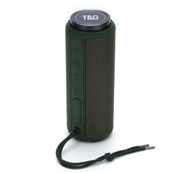 Enceinte Bluetooth 10W Hifi Stéréo Portable Etanche Autonomie 10H Fonction TWS Vert YONIS