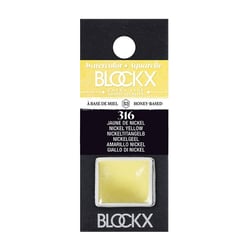 Aquarelle Jaune de Nickel  1/2 godet - S