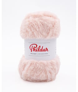 Pelote de fourrure à tricoter PHIL INUIT - 100GR - Phildar Poudre Rose
