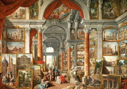 Puzzle 1000 pièces - Galerie de Vues de la Rome Moderne - Eurographics