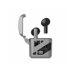Avizar Écouteurs Sans Fil Bluetooth 5.3 TWS ENC Modèle Optimus avec Affichage LED Noir