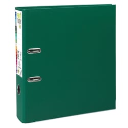 Classeur à levier Prem'Touch intérieur et extérieur en polypropylène - Dos 80mm - A4 maxi - Vert foncé - x 10 - Exacompta