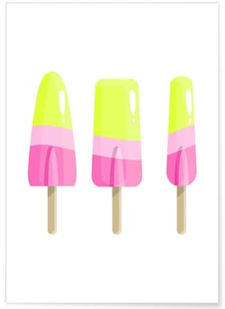 Affiche Ice Cream 2 | A3 : 29,7x42cm