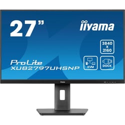 iiyama ProLite XUB2797UHSNP B1 écran plat de PC 68,6 cm (27) 3840 x 2160 pixels 4K Ultra HD LED Noir