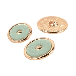 Bouton ronds colorés vert saule