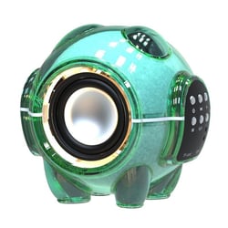Enceinte Bluetooth Panda Miniature HIFI Portable 10H Autonomie Son Cristallin Vert YONIS