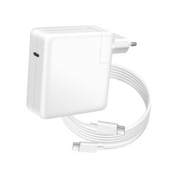 Avizar Chargeur pour Asus ZenBook Pro Duo USB-C 96W + Câble 1,8m Blanc