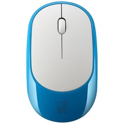 Souris Sans Fil Rechargeable Silencieuse 1000DPI Pour Ordinateur Portable Rose Bleu YONIS