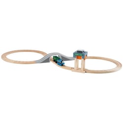 Circuit train en bois thomas et friends livraison charbon - fisher-price