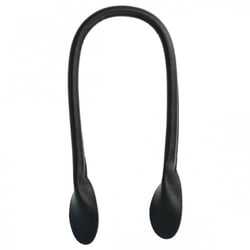 Lot de 2 anses de sac modernes 60 cm noir