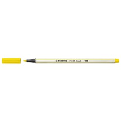 Feutre pinceau Pen 68 brush, jaune citron STABILO