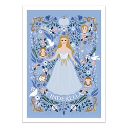 Affiche 50x70 cm - Cinderella - Vesna Skornsek