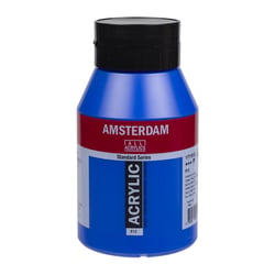 Peinture acrylique 1000 ml - Amsterdam Standard Series - Bleu de Cobalt (Outremer) 512 - Semi-opaque
