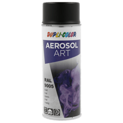 Spray de peinture - Noir encre - RAL 9005 - Mat - Tous supports - Aérosol Art