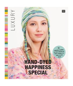 Livre Spécial Luxury Hand-Dyed Happiness - Rico Design Blanc