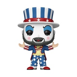 La Maison des mille morts - Figurine POP! Capt. Spaulding 9 cm