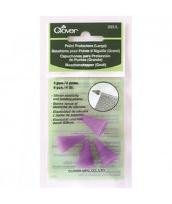 Bouchons grands pour pointe d'aiguilles - Clover Violet