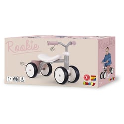 Porteur Rookie Rose en métal pour enfant dès 12 mois - Smoby