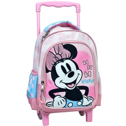 Sac à dos à roulettes Minnie Vintage Love 30 CM Trolley Maternelle