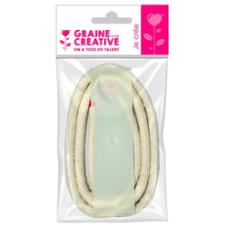 Graine Créative - Mèche pour bougie d'extérieur Ø 10 mm 1 m