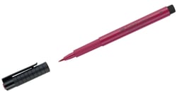 Lot de 5 feutres pinceaux permanents - Faber-Castell - Pitt Artist Pen - Carmin Rose 127