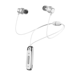 Casque Sport Bluetooth Sans Fil Étanche Avec Micro Et Réduction De Bruit Blanc YONIS