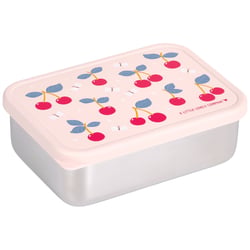 Lunch box en acier inoxydable Cerises A Little Lovely Company