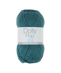 Fil à tricoter Coton et Acrylique Dolly Pop - Trimits 135 Vert