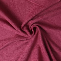 Tissu Micro Eponge Bambou Moélia uni Framboise