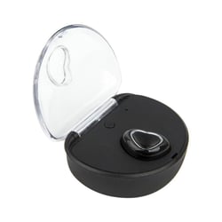 Ecouteurs Bluetooth Mini Invisibles Sport Sans Fil Avec Boîtier De Charge Noir Noir YONIS