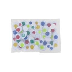 Petits yeux mobiles - Adhésif - Couleurs - Loisirs créatifs - Dessin - Sachet de 50