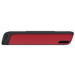 Enceinte Bluetooth Portable Extérieure Avec Support Téléphone Et Appel Mains Libres Rouge YONIS