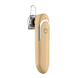 Ecouteurs Bluetooth Waterproof Anti-Sueur Réduction De Bruit Son HiFi 28h Or YONIS