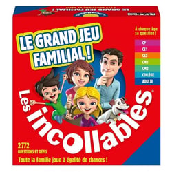 Le grand jeu familial des incollables cp-adulte - ravensburger - 262960 - quiz, questions reponses