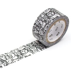 Masking tape - CupOfTherapy - Animaux - 7 m x 15mm