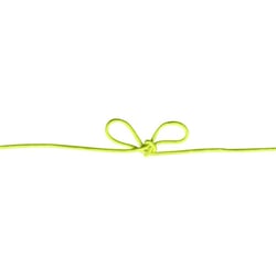 Bobine 50m cordon fluo 1mm Jaune fluo