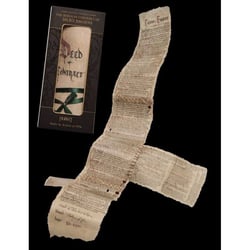 Le Hobbit - Réplique mini Contrat de Bilbon - Weta Collectibles