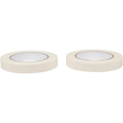 Lot de 2 rubans adhésif de masquage - 50 m x 18 mm - Cogex