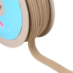 Bobine 20m Galon quatre cordons 15mm beige lin